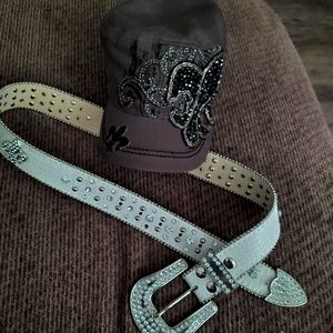 Miss me belt & Miss me hat